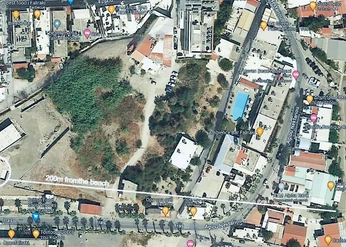 Cora With Private Pool 200m To The * Faliraki